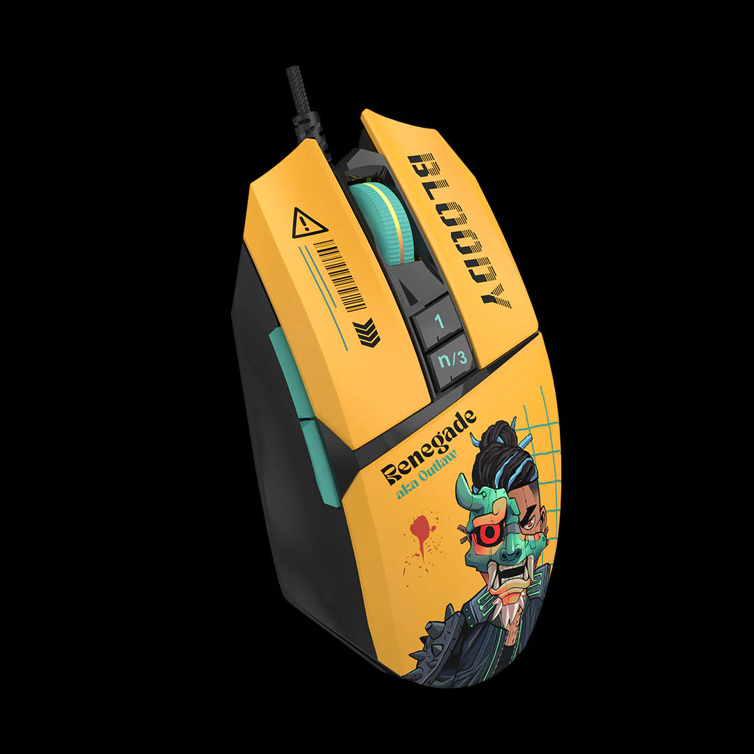 Bloody W63 Max RGB Gaming Mouse Renegade Sunset Bloody W63 Max RGB Gaming Mouse Renegade Sunset